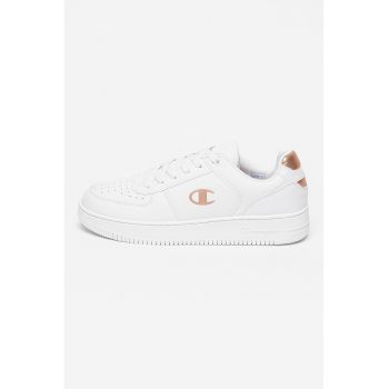 Pantofi sport din piele ecologica cu detalii logo Andy