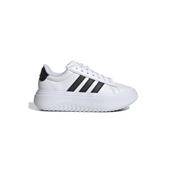 Pantofi sport flatform de piele ecologica Grand Court