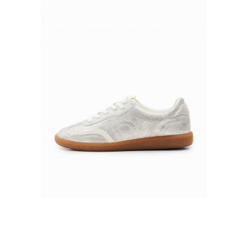 Pantofi sport low-cut de piele ecologica