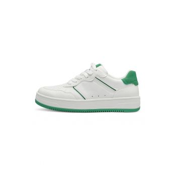 Pantofi sport low-cut de piele ecologica