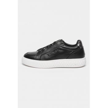 Pantofi sport low-cut din piele