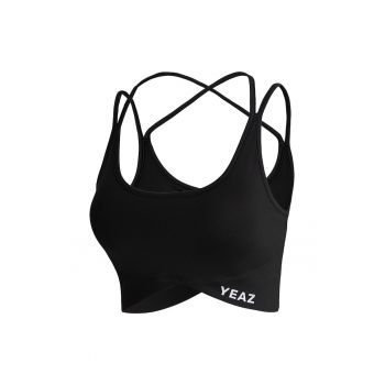 Bustiera cu bretele incrucisate pe spate pentru fitness Classy 29063