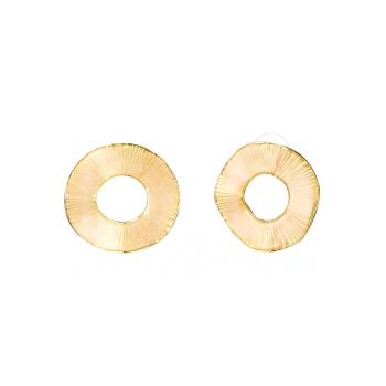 Cercei placati cu aur de 14K