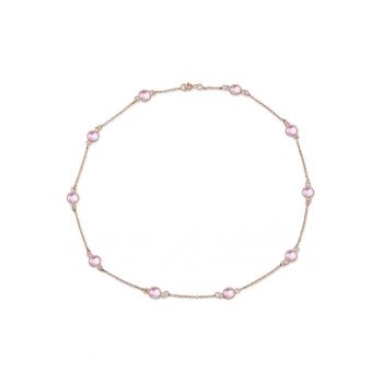 Colier de argint decorat cu zirconia Lavande