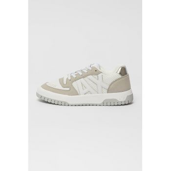 Pantofi sport cu garnituri de plasa