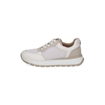 Pantofi sport cu garnituri din piele intoarsa si plasa