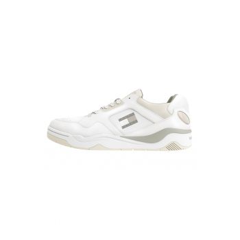 Pantofi sport de piele cu logo