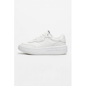 Pantofi sport de piele cu logo Premium