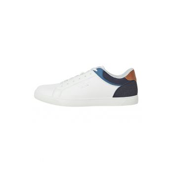 Pantofi sport din piele ecologica si material textil