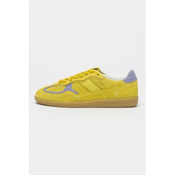 Pantofi sport low-cut de piele intoarsa Rife