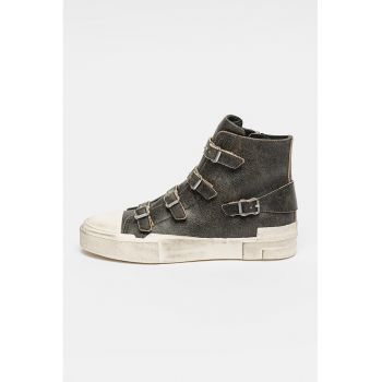 Pantofi sport mid-high de piele Gang