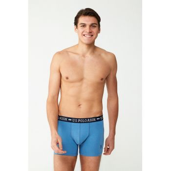 Set de boxeri cu model si uni - 2 perechi
