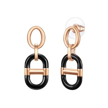 Cercei placati cu aur de 14K