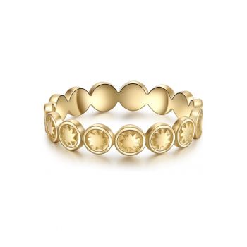 Inel placat cu aur de 14K 32009