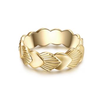 Inel placat cu aur de 14K