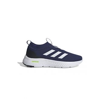 Pantofi slip-on de plasa cu logo