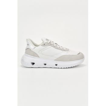 Pantofi sport cu garnituri din piele intoarsa