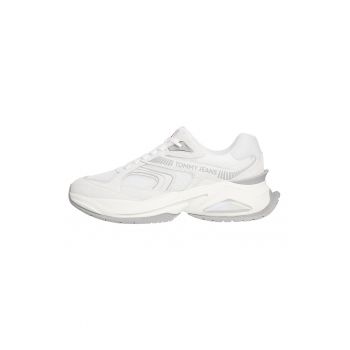 Pantofi sport cu insertii de piele intoarsa
