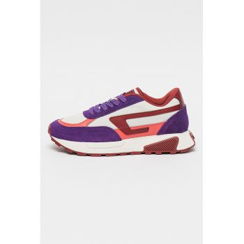 Pantofi sport cu insertii de piele intoarsa Tyche