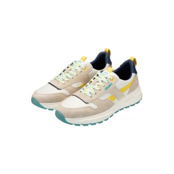 Pantofi sport cu insertii din piele intoarsa Retron New Hannis