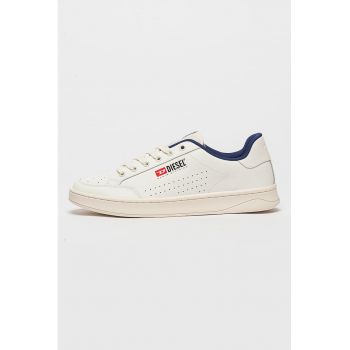 Pantofi sport din piele cu imprimeu logo S-Athene