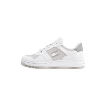 Pantofi sport din piele cu sireturi