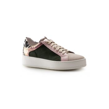 Pantofi sport din piele lacuita