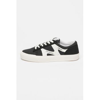 Pantofi sport low-cut cu detalii logo