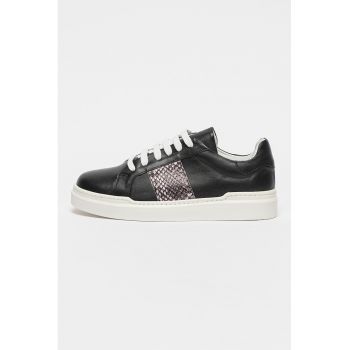 Pantofi sport low-cut de piele