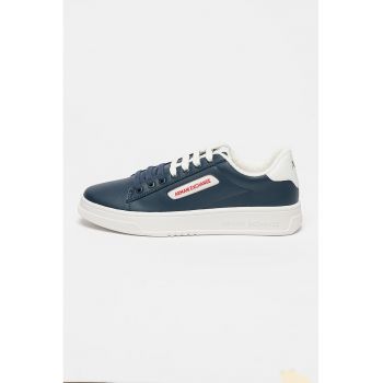 Pantofi sport low-cut de piele ecologica