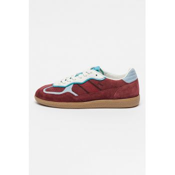 Pantofi sport low-cut de piele intoarsa Rife