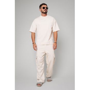 Set de tricou si pantaloni cargo