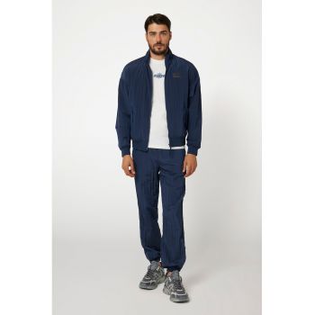 Bluza de trening cu fermoar si buzunare oblice