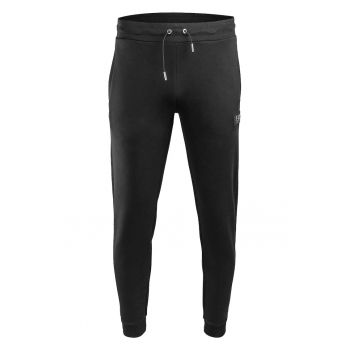 Pantaloni trening barbati -  Bumbac - Negru