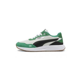 Pantofi sport cu garnituri de piele ecologica Runtamed Plus