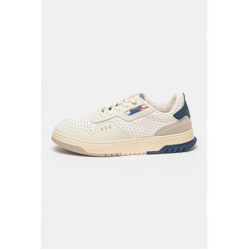 Pantofi sport de piele cu aspect perforat Harper