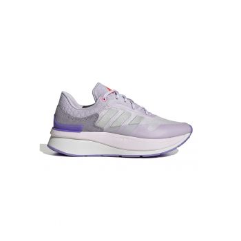 Pantofi sport de piele ecologica cu garnituri contrastante Znchill