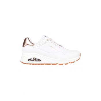 Pantofi sport de piele ecologica Uno Shimmer Away