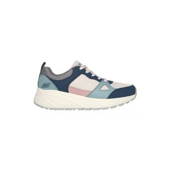 Pantofi sport low-cut cu segmente din material sintetic