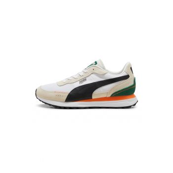 Pantofi sport unisex cu detalii de piele intoarsa Road Rider