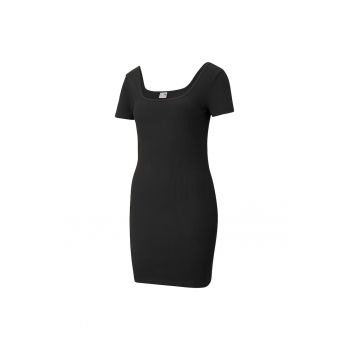 Rochie  Classics Square Neck Ribbed Dress 53161501