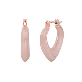 m - Cercei placati cu aur 14K
