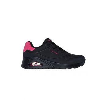 Pantofi sport cu garnituri de piele intoarsa Uno-Pop