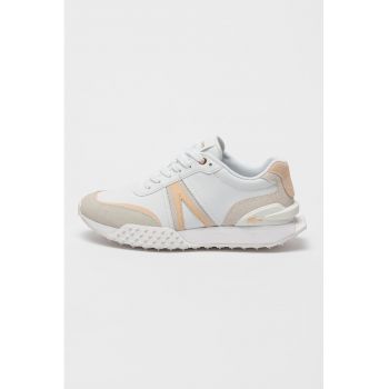 Pantofi sport cu garnituri de piele intoarsa
