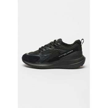 Pantofi sport cu insertii din piele intoarsa L003 Evo