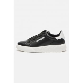 Pantofi sport de piele cu sireturi