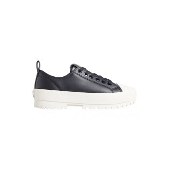 Pantofi sport de piele cu talpa aderenta