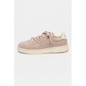 Pantofi sport de piele intoarsa cu model uni