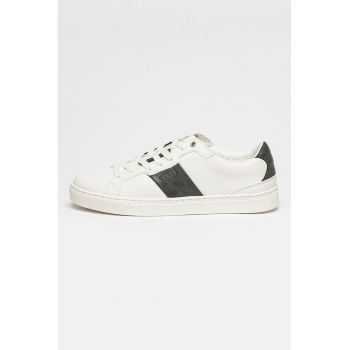 Pantofi sport din piele si piele ecologica