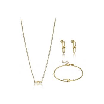 Set de colier - bratara si cercei - 3 piese